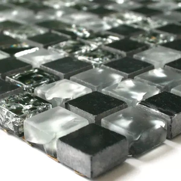 Mosaikfliesen Glas Marmor Naturstein Crushed Ice Preis Gesenkt