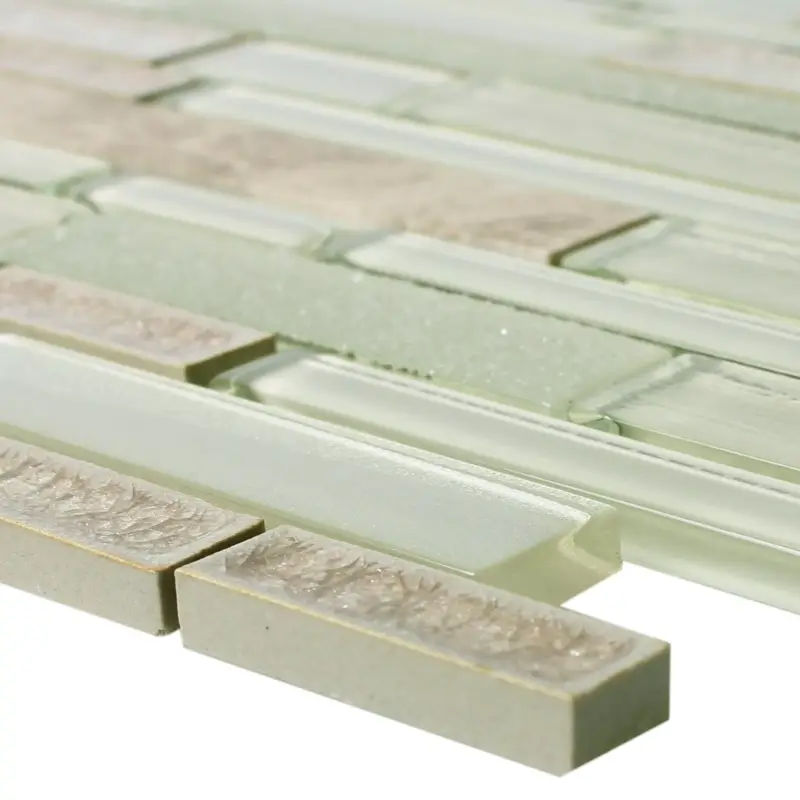Glas Naturstein Keramik Mosaik Kozan Beige Rabatt