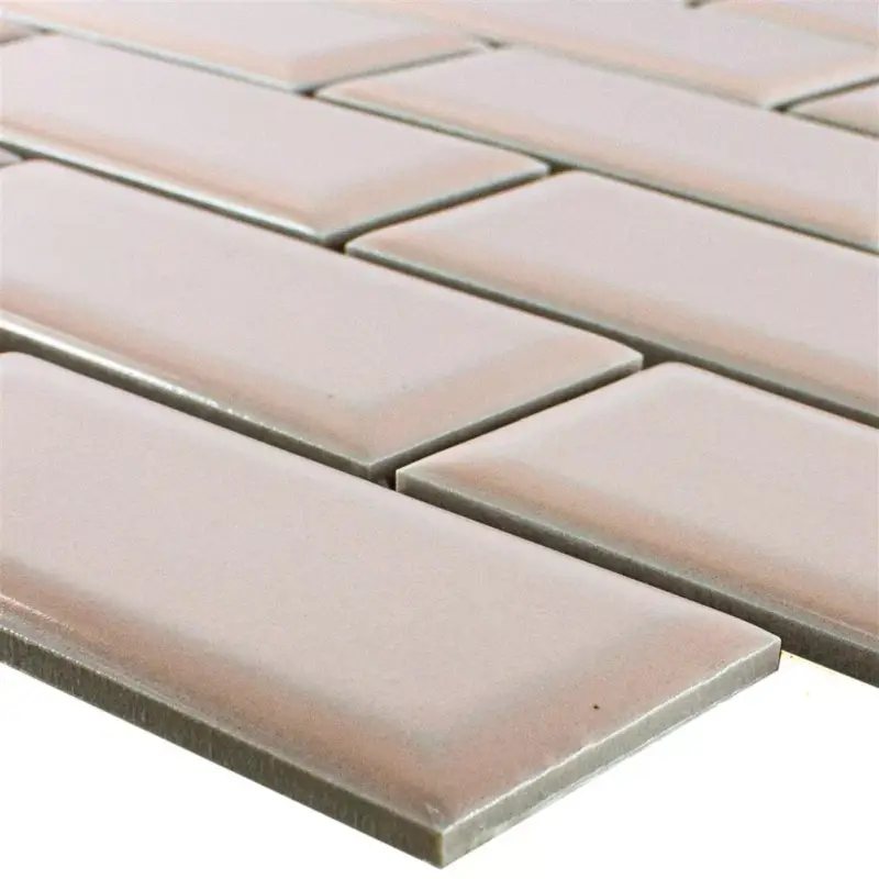 Versand Am Gleichen Tag Keramik Mosaik Fliesen StPauls Metro Facette Rosa