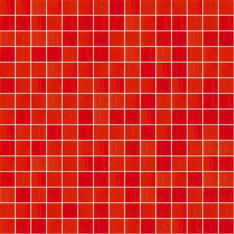 Glasmosaik Fliese Trend-Vi Vitreo 205 Rot 20x20mm Sonderangebot