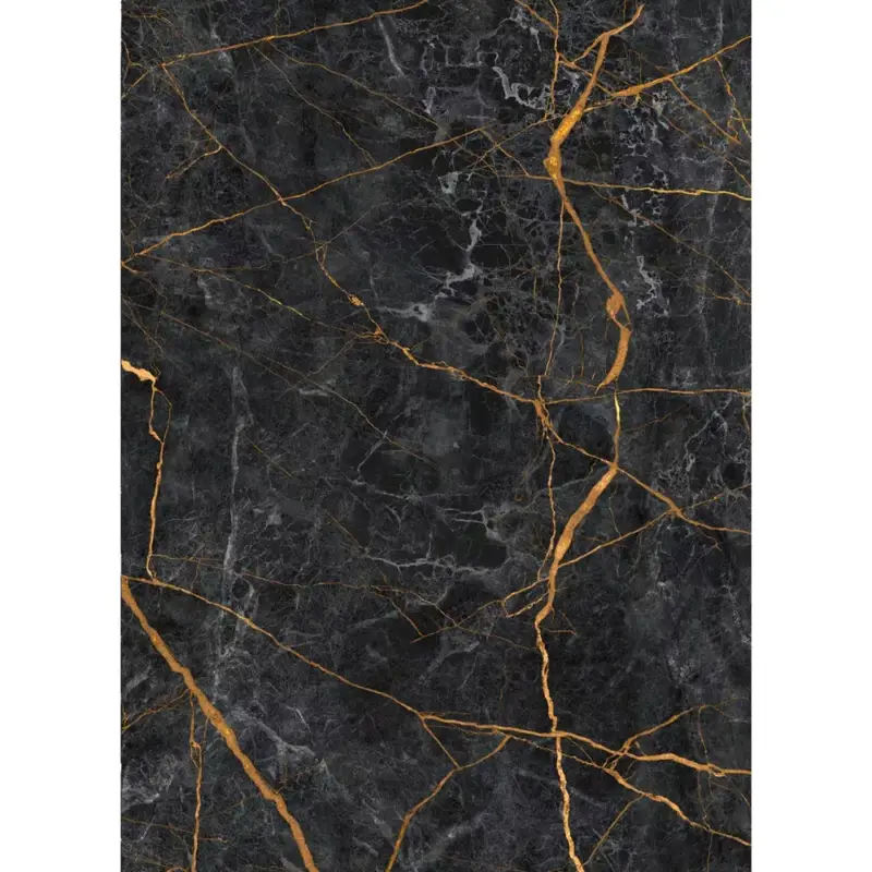 Sichere Zahlung Muster Epos Schwarz Gold Matt 60x60 cm