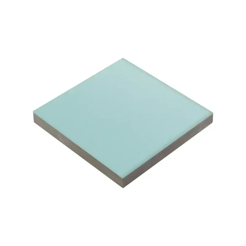 Feinsteinzeug Fliesen Genexia Uni Türkis Einleger 4,6x4,6cm Aktuell
