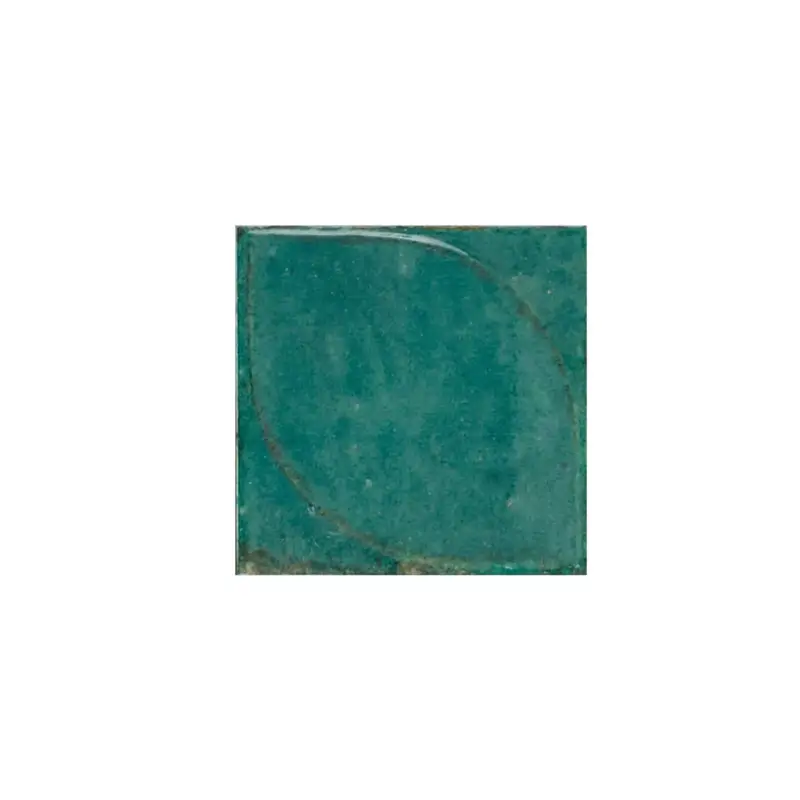 Neu Im Sortiment Muster von Maryland Emerald Glänzend 3D Strukturiert 10x10 cm