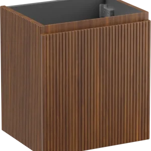 Neu Im Sortiment Storke Ribs hängend Bad-Unterschrank 45 x 35 cm Nussbaum