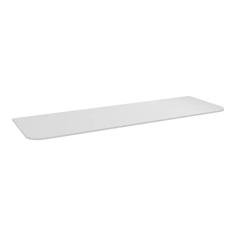 Storke Tavola Soft Einzel- oder Doppelwaschtischplatte matte solid surface 140 x 46 cm Super-Preis