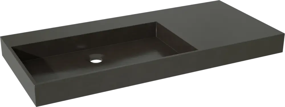 Heißes Angebot Storke Jura Waschtisch, links, Quarz matt, 100 x 46 cm
