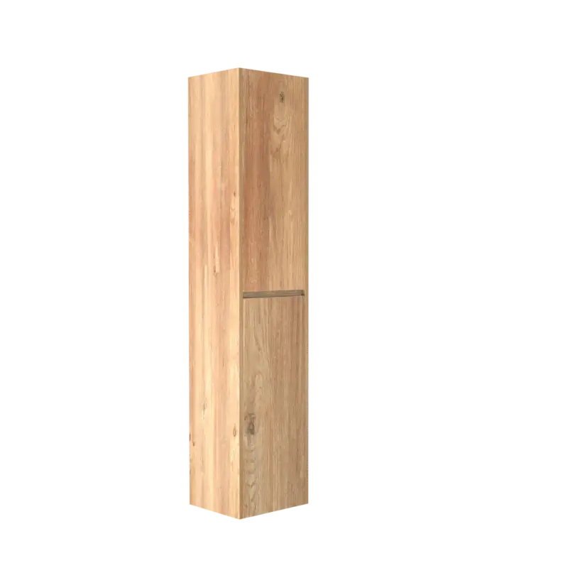 Mega-Angebot Storke Seda Badhochschrank: Hängend, Eiche rustikal, 40 x 35 x 170 cm