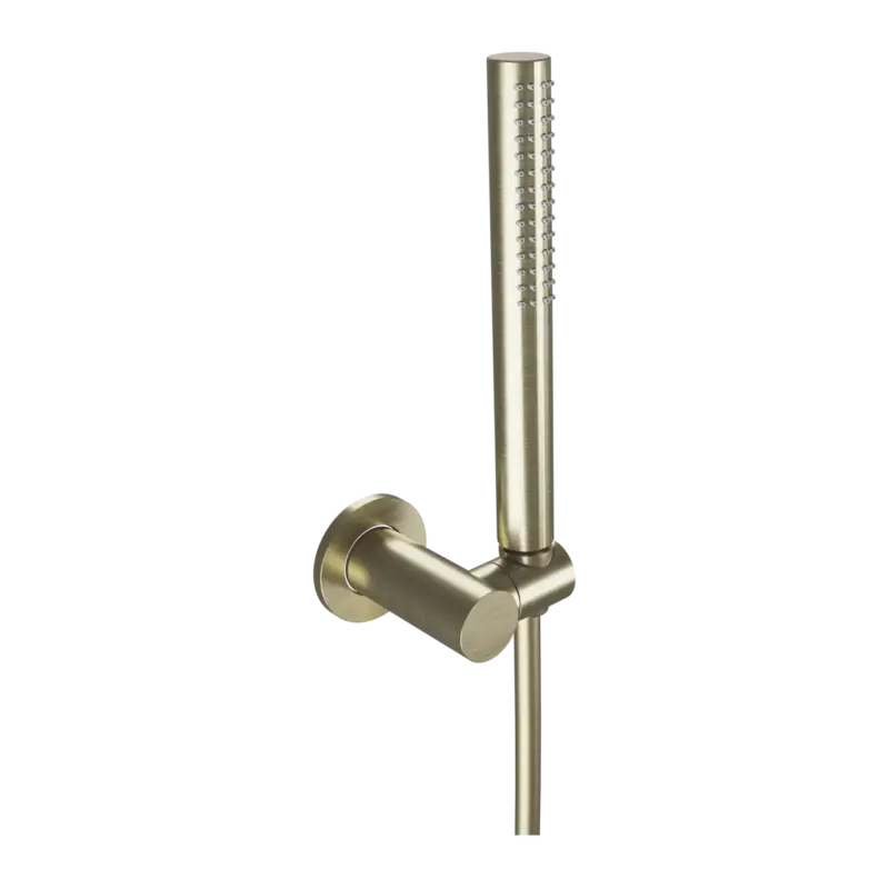 Blaufoss Round Handbrause 1 Strahlfunktion Brushed Champagne Gold Schnäppchen