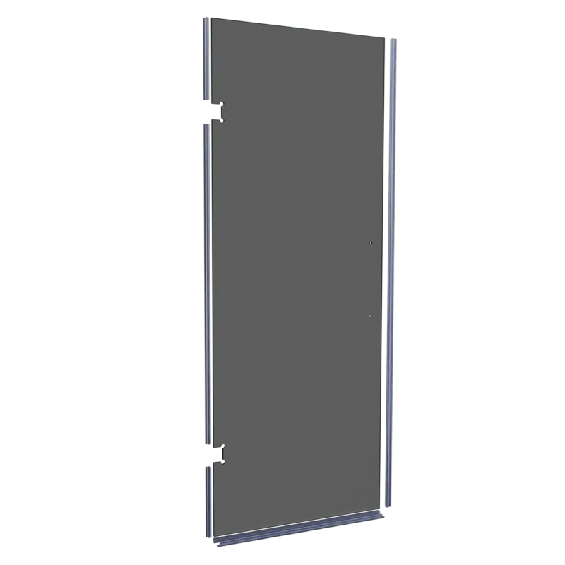 Begrenztes Angebot Balmani Modular Glasscheibe und Dichtungen für Duschtür, 841 mm, Rauchglas
