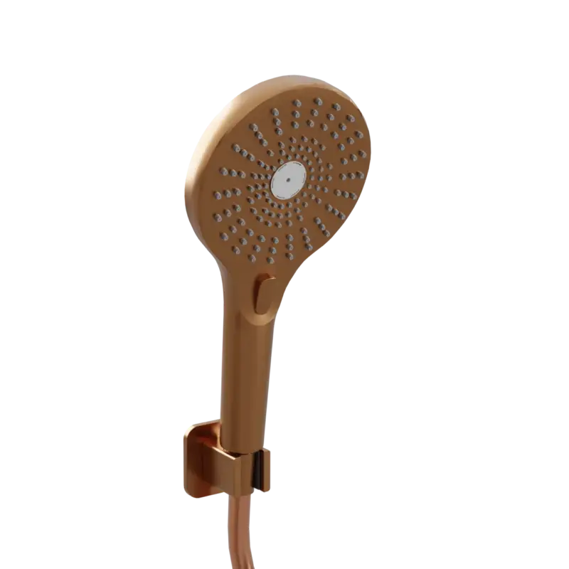 Blaufoss Onos Handbrause 3 Strahlfunktionen Brushed Rosegold Schnäppchen
