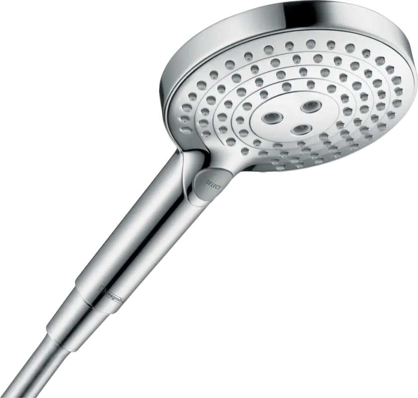 Finale Aktion Hansgrohe Raindance Select S120 Handbrause 3 Strahlfunktionen Chrom Glänzend