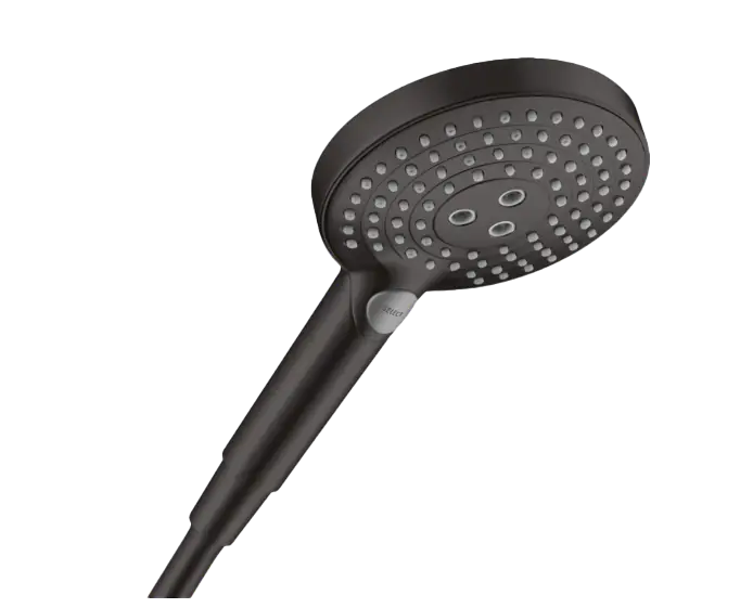 Solange Der Vorrat Reicht Hansgrohe Raindance Select S120 Handbrause 3 Strahlfunktionen Schwarz Matt