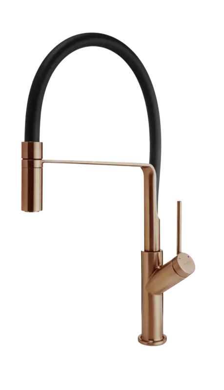 Blaufoss District küchenarmatur mit ausziehbarer Handbrause Brushed Rosegold Bestseller