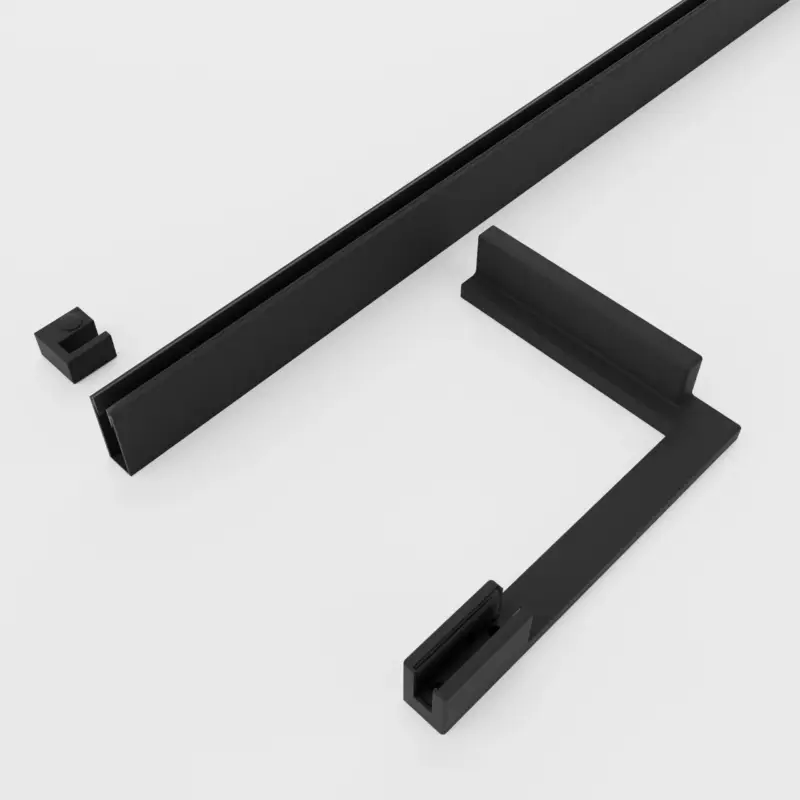 Sale Balmani Modular L-Shape links Profilset schwarz matt