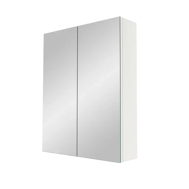 Linie Montro Spiegelschrank Bad: 60 x 75 cm, Weiß matt Kracherpreis