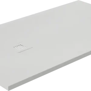 Bestseller Luca Varess Classy duschwanne 140 x 80 cm marmorkomposit weiß matt rockstruktur
