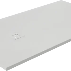 Luca Varess Classy duschwanne 160 x 90 cm marmorkompositweiß matt rockstruktur Neu Im Sortiment
