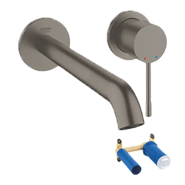 Grohe Essence Unterputz-Waschbecken Armatur: Brushed Hard Graphite, Einbauelement inklusive Aktuell