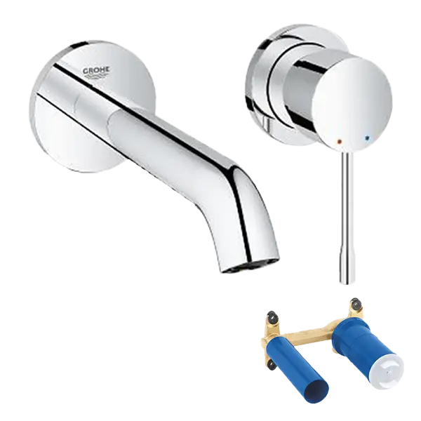 Grohe Essence M Unterputz-Waschbecken Armatur: Chrom, Einbauelement inklusive Preiswert