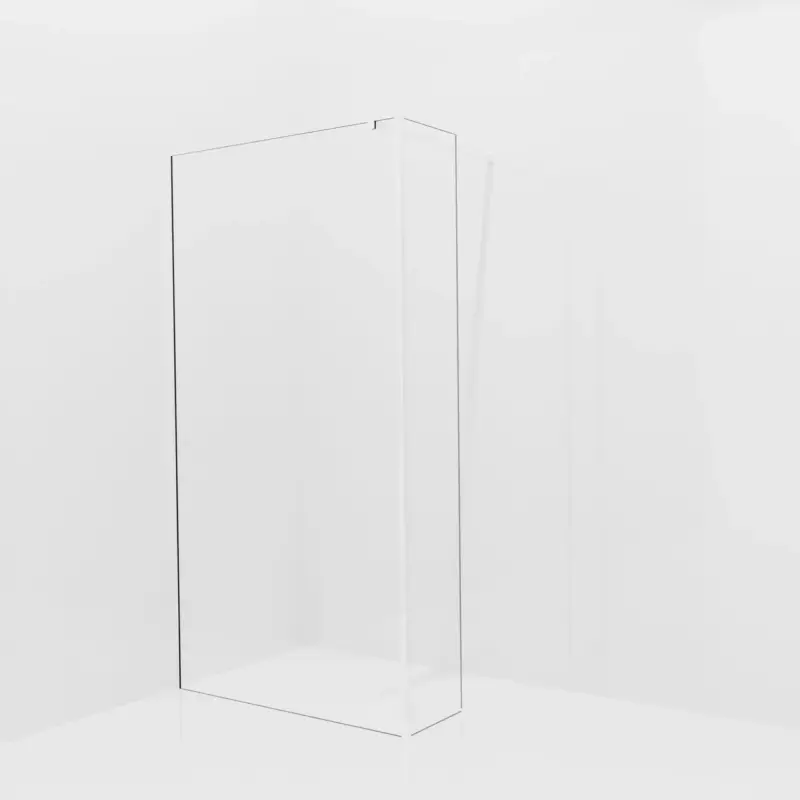 Direktkauf Balmani Modular Walk-In Dusche mit fester Seitenwand: 110 x 200 cm, Klarglas, Profil Chrom glänzend