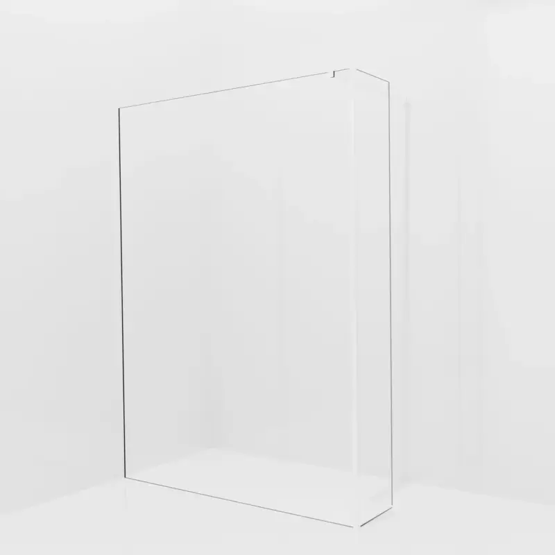 Balmani Modular Walk-In Dusche mit fester Seitenwand: 150 x 200 cm, Klarglas, Profil Chrom glänzend Ausverkauf