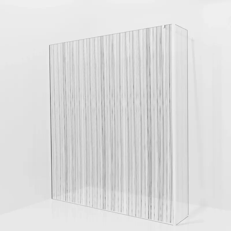 Balmani Modular Walk-In Dusche mit fester Seitenwand: 180 x 200 cm, Mikado, Profil Chrom glänzend Jetzt Kaufen