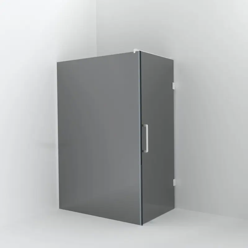 Beliebt Balmani Modular Walk-In Dusche mit Tür: 140 x 200 cm mit Tür 90 cm, Reflex-Spiegelglas inklusive Coating, Profil Weiß matt