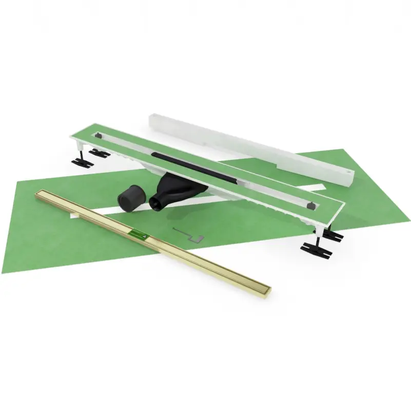 Aktuell Mydrain Duschrinne 70cm Brushed Champagne Gold