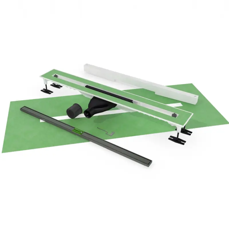 Top-Angebot Mydrain Duschrinne 70cm Brushed GunMetal