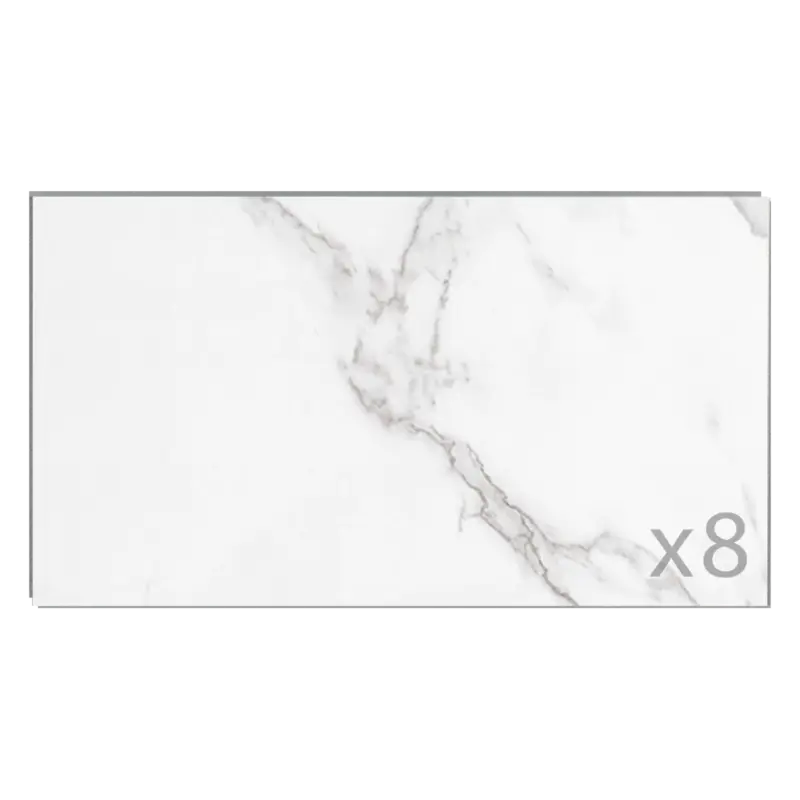 Begrenztes Angebot Dumaplast Dumawall+ Wandfliesen Set 8 x 37,5 x 65 cm Trapani Gloss, PVC