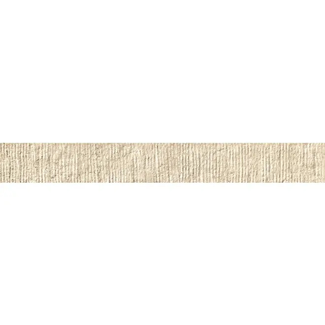 Günstig Provenza Unique Travertine Wandfliese Cream Ruled matt strukturiert 7,5x60 cm