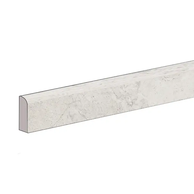 Begrenztes Angebot Provenza Unique Travertine Sockel Silver Minimal matt 7x60 cm