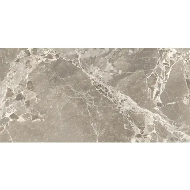 Abverkauf Provenza Unique Marble Boden- und Wandfliese Moon Grey glänzend 30x60 cm