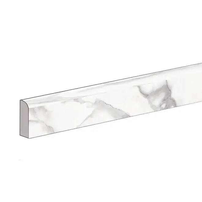 Kracherpreis Provenza Unique Marble Sockel 7x60 Calacatta Regale glänzend 7x60 cm