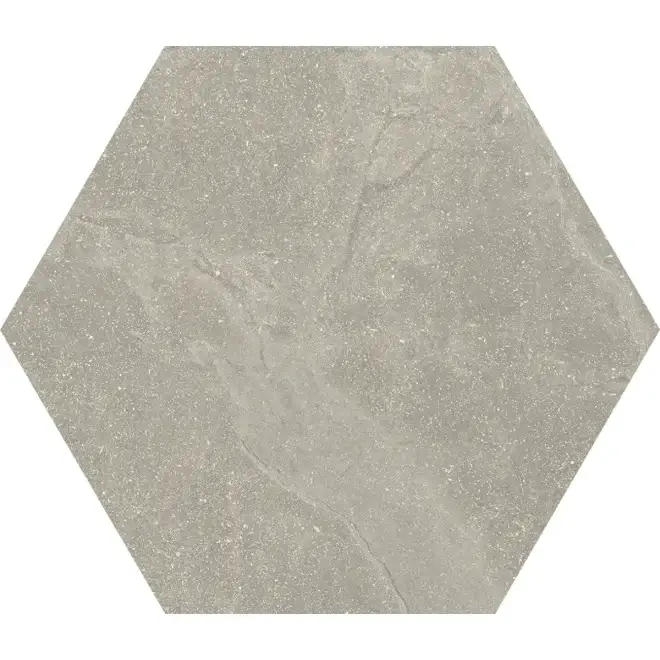 Neu Provenza Eureka Grigio 6-Eck Boden- und Wandfliese 22x19,3 cm