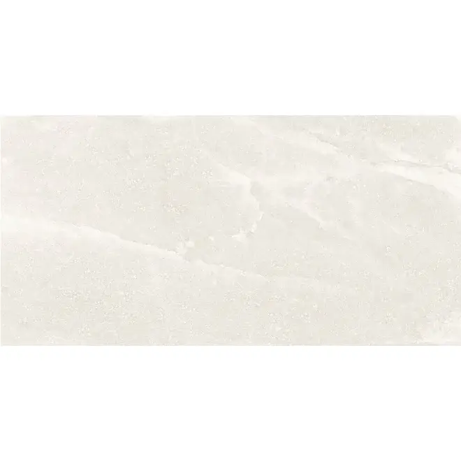 Zertifiziert Provenza Saltstone Boden- und Wandfliese White Pure glänzend 90x180 cm