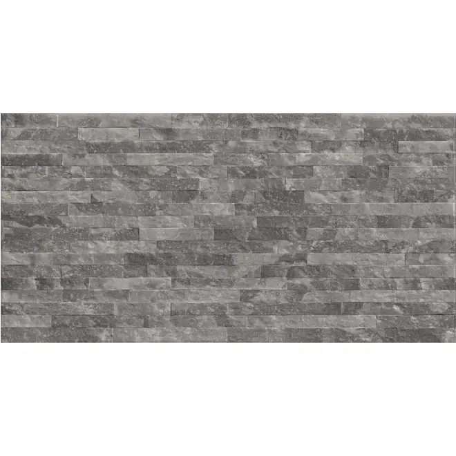 Billig Provenza Saltstone Wanddekor Modula Black Iron matt strukturiert 30x60 cm