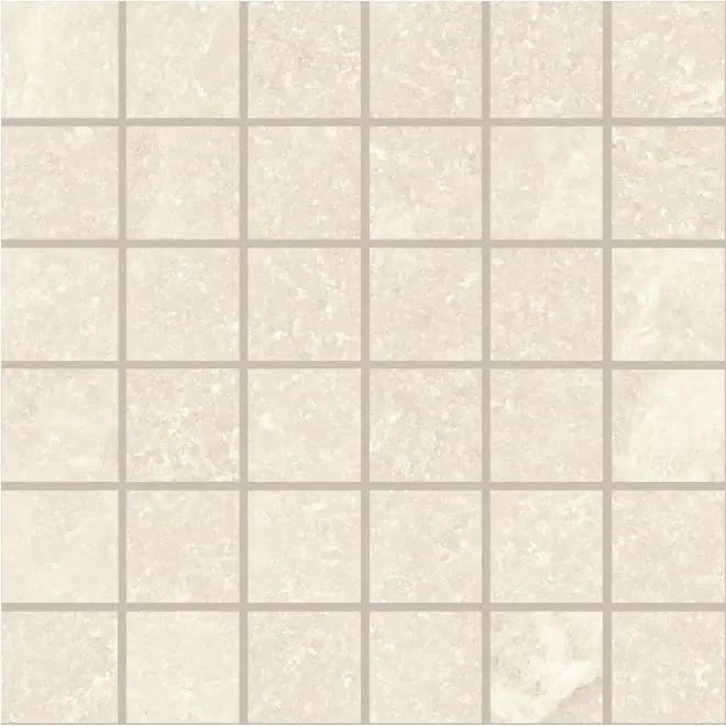 Provenza Saltstone Mosaik 5x5 White Pure matt Matte 30x30 cm Direktkauf