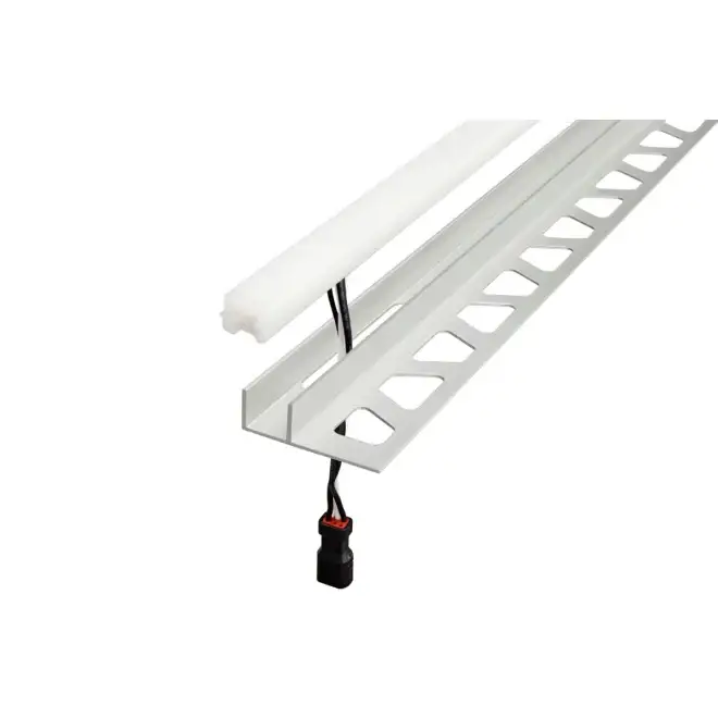 Abverkauf Schlüter LIPROTEC EASY LED-Modul mit Schenkel Warmweiss Aluminium 100 cm