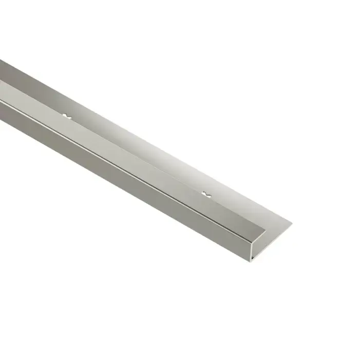 Abverkauf Schlüter VINPRO-S Abschlussprofil titan gebürstet Höhe: 8,0 mm
