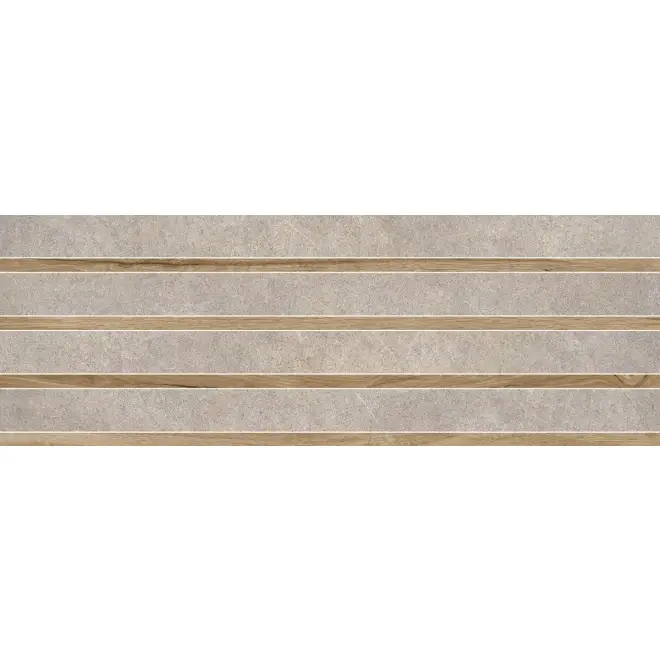 Meistverkauft Love Tiles Sense Channel Grey Natural 35x100 cm Wanddekor