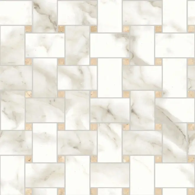Markenware Sant Agostino Themar Venato Gold Krystal Mosaik Rete 30x30 cm