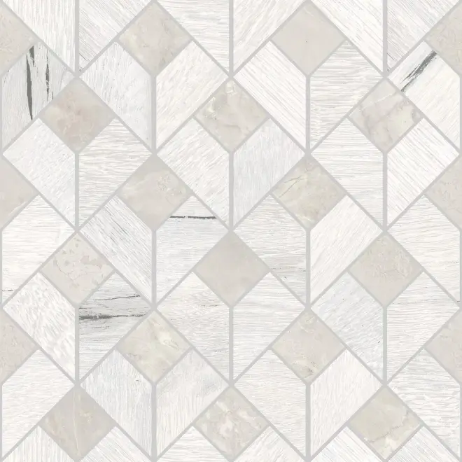 Sant Agostino Timewood White Naturale Mosaik Flip 29x29 cm Top-Seller