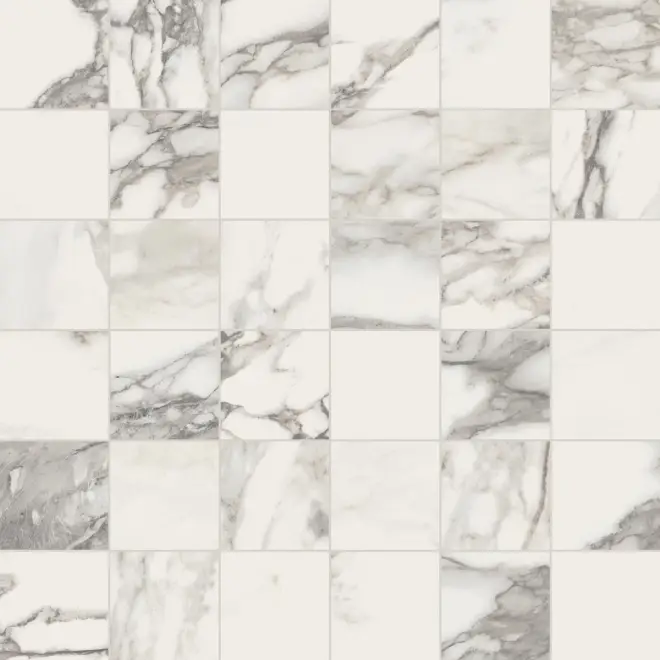 Preisknaller Sant Agostino Trumarmi Arabescato Naturale Mosaik 30x30 cm