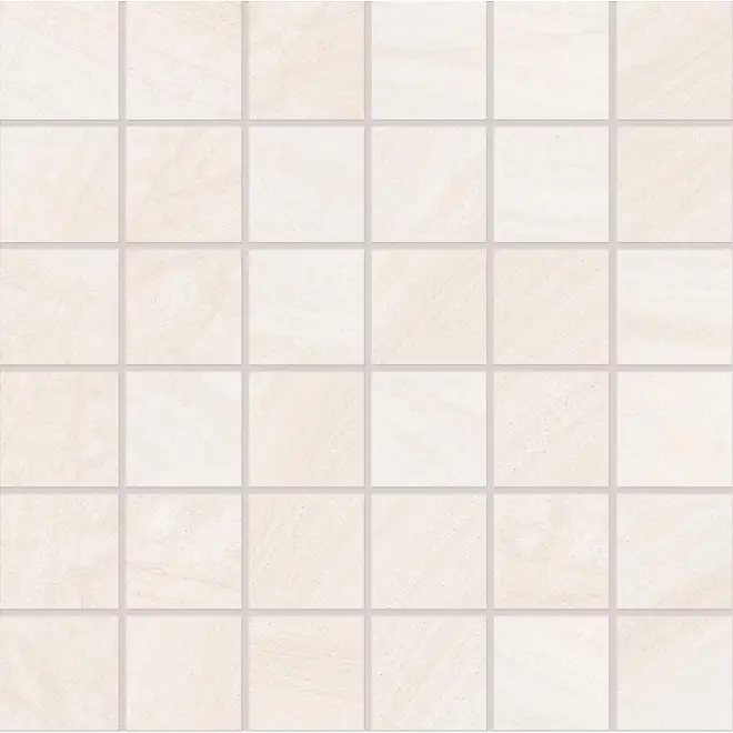 Mega-Angebot Provenza Varana Stone Mosaico 5x5 White Cross Cut Silktech 30x30 cm