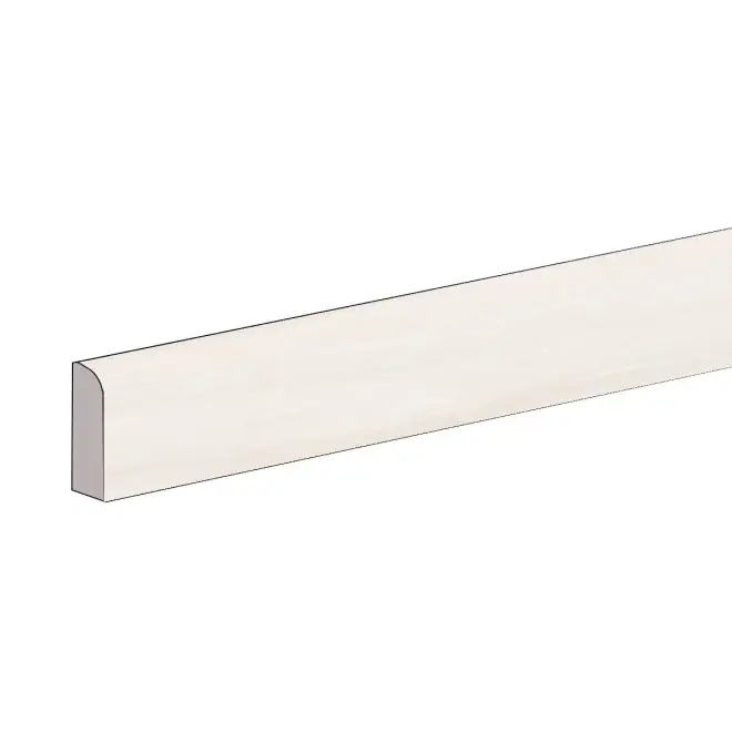 Rabatt Provenza Varana Stone Sockel White Vein Cut Silktech 4,6x120 cm