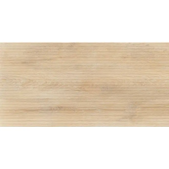 Aktuell Keope Unica Almond Dekor Flute 3D Strukturiert 3D 60x120 cm