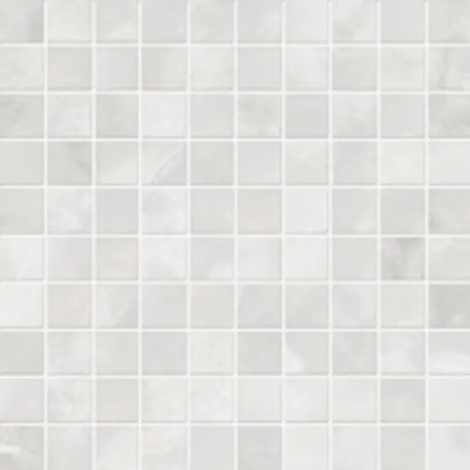 Beliebt Keope Onice Pearl Mosaik 3x3 Lappato (poliert) 30x30 cm