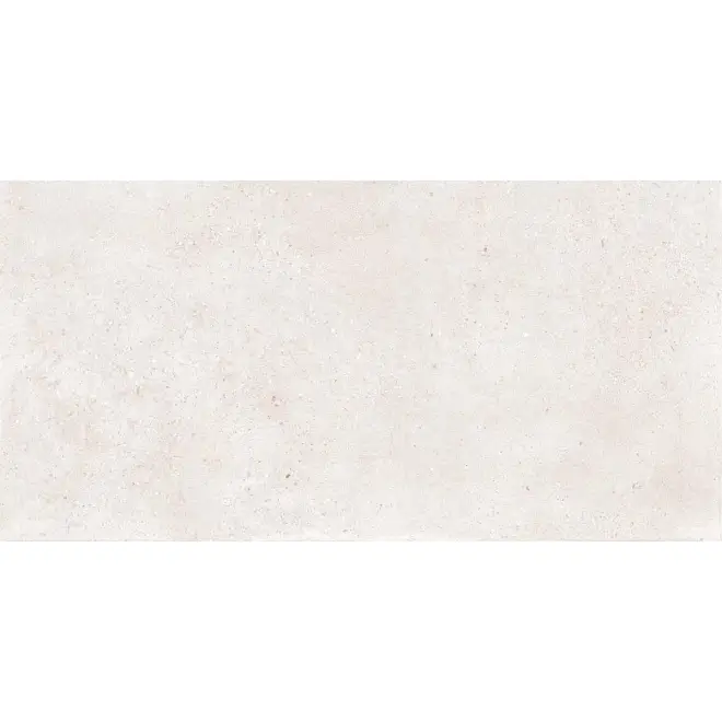 Preisreduziert Keope District White Boden- und Wandfliese Spazzolato (R10) 60x120 cm