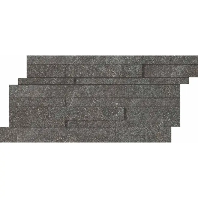 Abverkauf Keope Arke Anthracite Mosaik Multispessore Spazzolato (R10) 30x60 cm